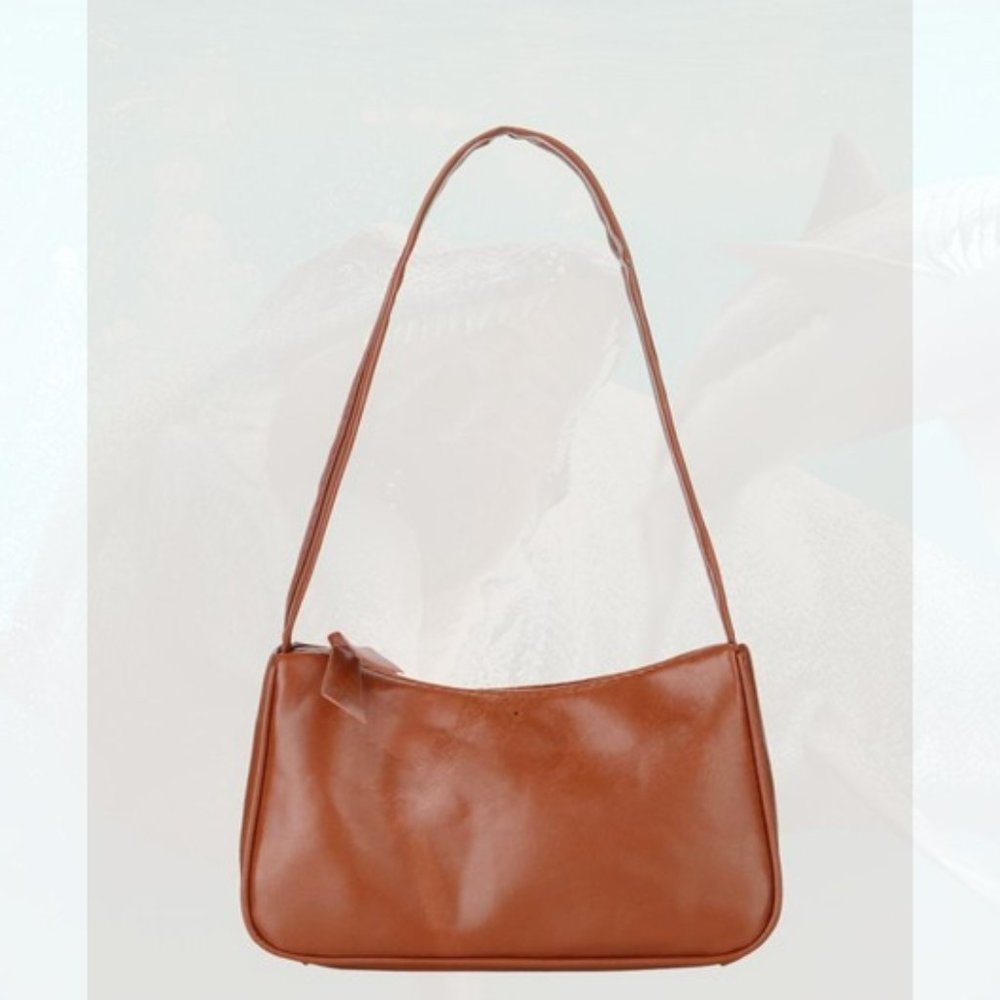New Shoulder Bag Rust Brown 84